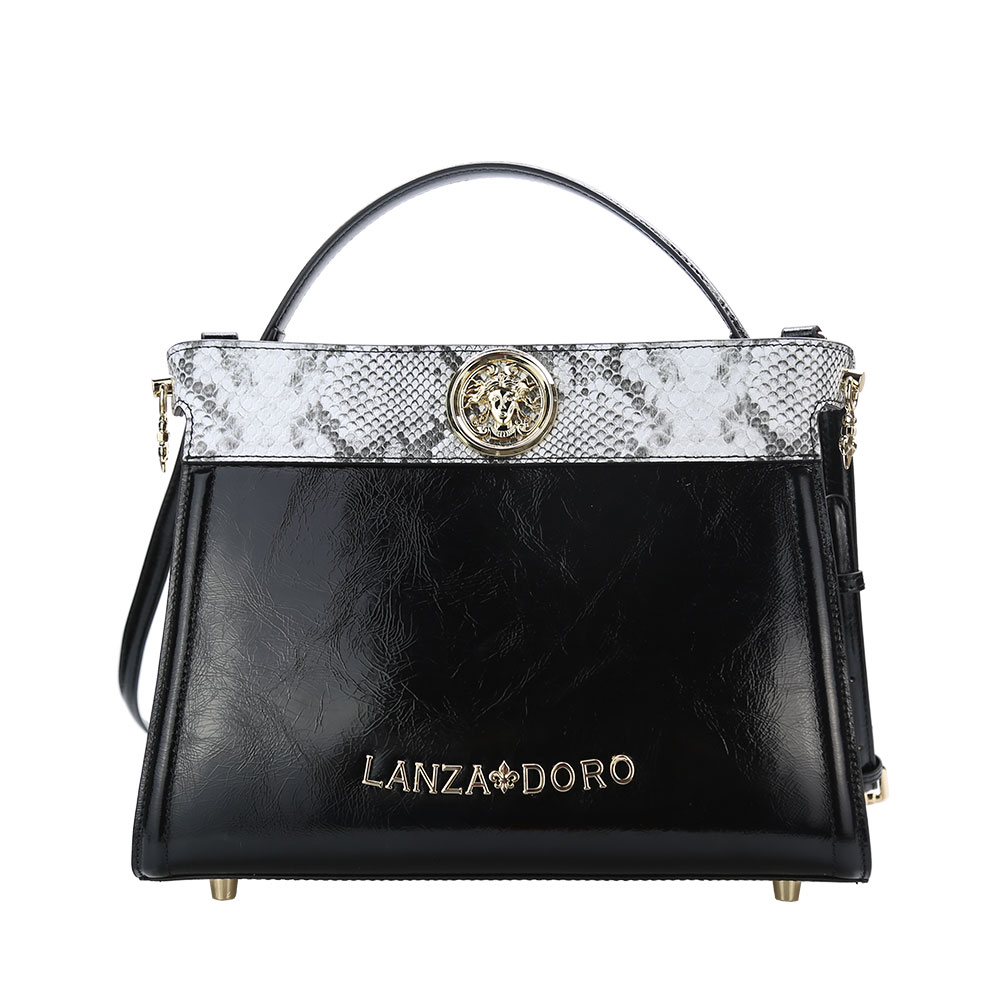 TÚI XÁCH GOLDEN PYTHON LANZADORO BELLEZZA ITALIA